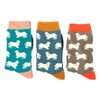 Spaniels on Teal Women's Ankle Socks One Size