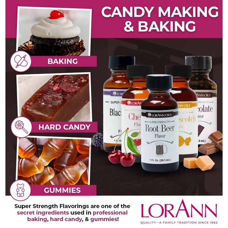 LorAnn Oils Super Strength Flavoring - Used For Candy Making,