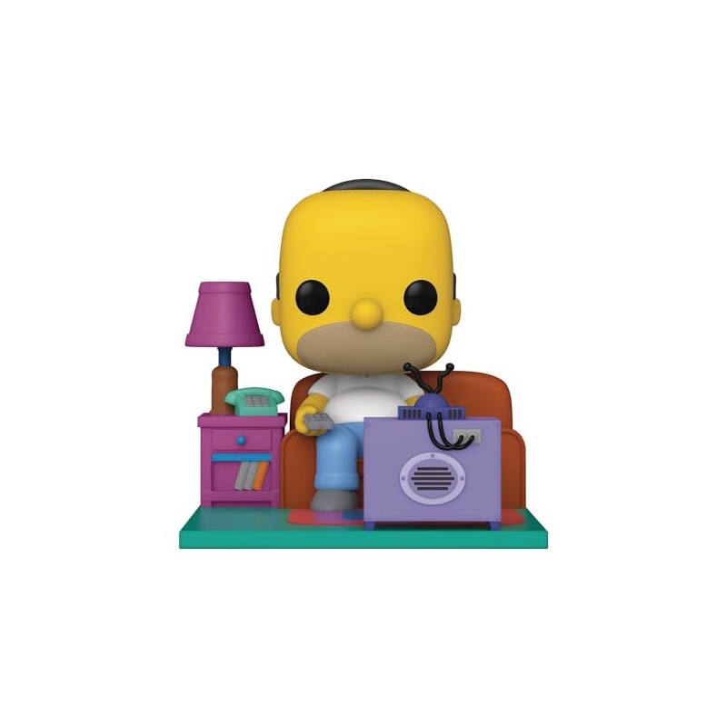 Funko Pop! Deluxe: The Simpsons - Couch Homer Watching TV