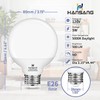 hansang 8 Pack Bathroom Light Bulbs, 5000K Daylight LED Globe