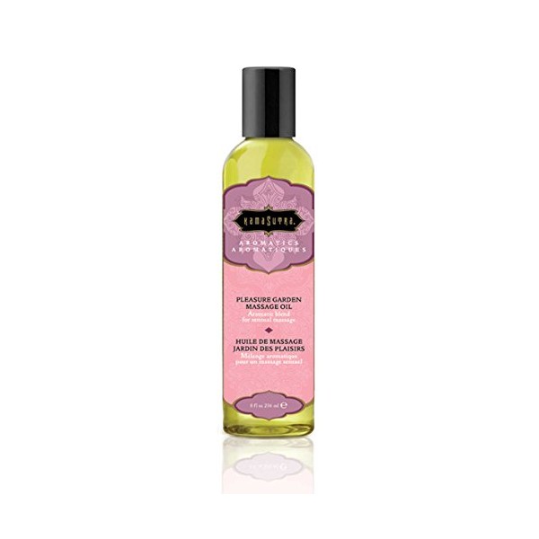 Kama Sutra Aromatic Massage Oil Made with Essential Oils for a Sensuous, Full-Body Massage 236 ml (Pleasure Garden)
