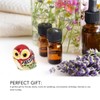 Metal Trinket Box Owl Shape Shiny Exquisite Zinc Alloy Jewelry