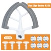 4.5-5 Quart Flex Edge Beater, for Kitchenaid Mixer Attachments, whit
