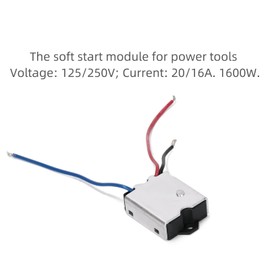 Ruimou 1Pcs Soft Start Module For Power Tools 125/250V 16A 1600W For Table Saws Miter Saws Angle Grinders Compatible With Makita Etc