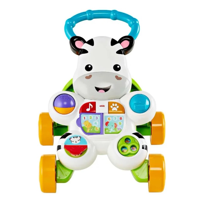 Andadera Para Bebés Fisher Price Cebra De Aprendizaje Blanco