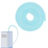 Oxygen Tubing Support Crimp Straightener - Anti Kink Hose Organizer
