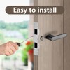 Double Holes Latch Reinforcement Plate Heavy Duty Security Latch Plate