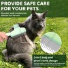 Cat Comb with Release Button, Cat Brush for Short or
