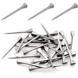 JJHXSM 30PCS Horseshoe Nails E6 Equestrian Sport Equipment Horse Training Supplies Tool for Fixed Lead or Glass