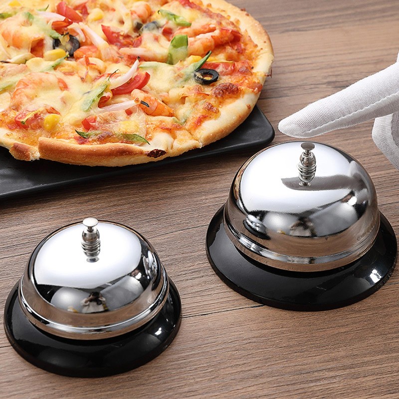GREYWAWA Metal Anti-Rust Desktop Call Bells Customer Service Bells Pet