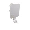 Wenko" Premium Plus Wall Hooks, Stainless-Steel Silver, 3.5 x 6.5