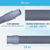 DL-pro 1.5 m Drain Hose Extension Diameter 19 mm, Universal