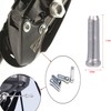 Yrlehoo 100 pieces end sleeves, end cap, brake cable for