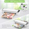 Laminator Machine with Laminating Sheets A4 Portable Thermal Lamination 9-Inch