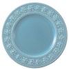 Wedgwood 58950101041 Festivity Blue Plate, 10.6 inches (27 cm), Wedding