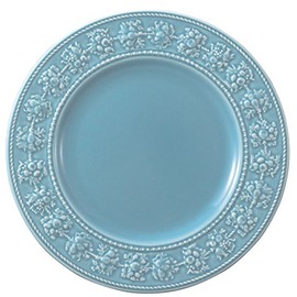 Wedgwood 58950101041 Festivity Blue Plate, 10.6 inches (27 cm), Wedding Gift, Present