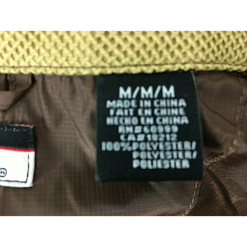 Antigua Golf Men's Performance Antigua Golf Windbreaker Jacket - Brown