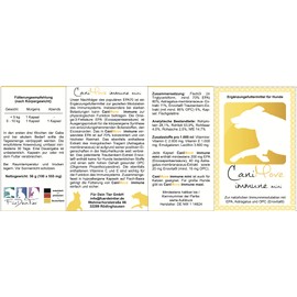 Canimove EPA 70 150ml Mini A Dietary Supplement for Small Dogs – 100 Capsules of Highly Concentrated Eicosapentaen Acid (70%) for providing Immune Boost, Immune Modulation and Ideal Omega-3 EPA