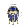 Egg Trinket Box Exquisite Jewelry Ring Holder Storage Box Home