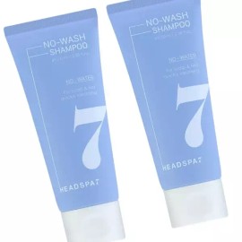 No Wah Sye 헤드스파7 노워시 샴푸 100ml x 2 Heads Pa 7 No Wash Shampoo 100ml x 2