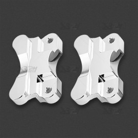 XRPM-Auto Aluminum Front Fender Riser Relocator Brackets Kit For Harley Softail 21" Wheel