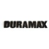 Auto 1PC Front Hood Gloss Black Duramax Emblems Badges Fit