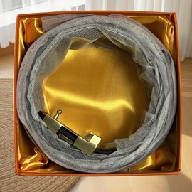 Somlcen Classic Plaid Belt Men's Genuine Leather Belts 1.5" Classic Buckle for Casual & Dress and Jeans (Gold Buckle Black Belt, waist size 34-36)