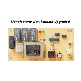 MAN7629073 Direct Replacement Ensure OEM P/N 7629073 Factory Upgraded for Manitowoc Ice Maker Machines Control Board - 76-2907-3 QD0132A QD0133W QD0172A QD0212A QD0213W