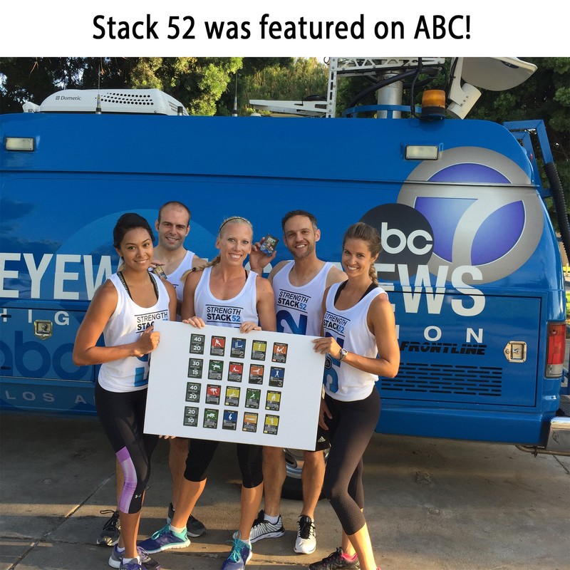 Stack 52 HIIT Interval Workout Game. Designed by Military Fitness