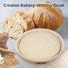 Lorzon 6 Pack Bread Proofing Basket Cover, 10 Inch Round