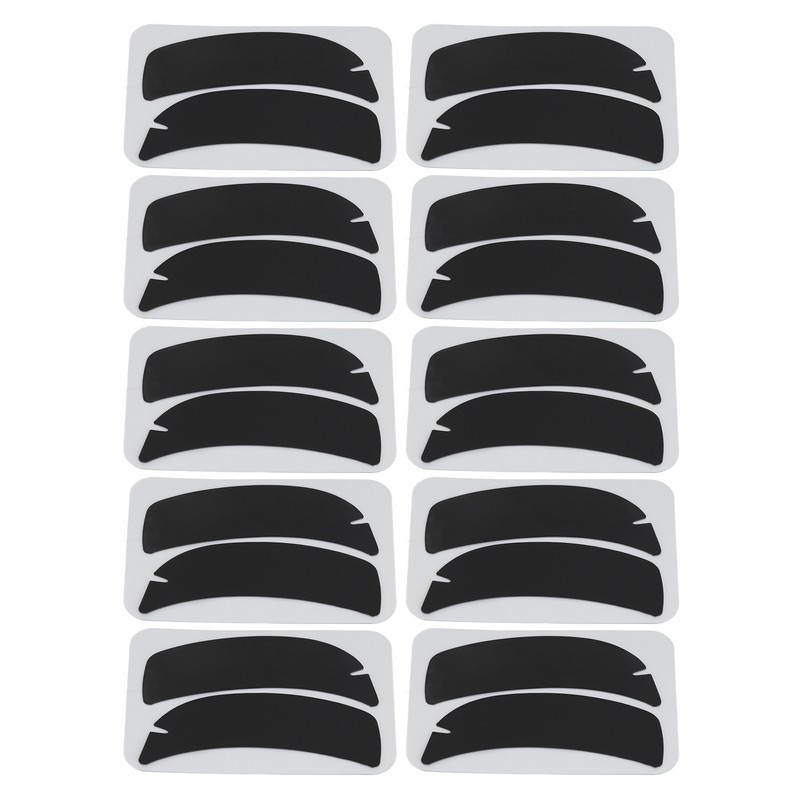 10 Pairs Eyelash Extension Under Eye Gel Pads Notch Flexible