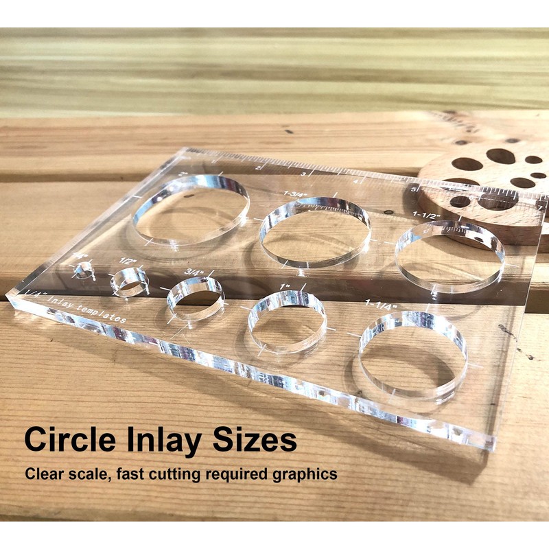 8 in 1 Router Jigs Template, Router Templates for Woodworking,