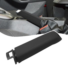 VKGUG Emergency Brake Parking Handle Cover Compatible with Ford Focus 2012-2018 Car Hand Brake Handle Lever Grip Black