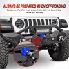 Nilight Winch Stopper for ATV UTV Truck SUV Winch Cable