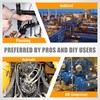 Ailbiuko 98PCS Brass Pipe Fittings Assortment Kit NPT Adapter,Reducer Bushing,
