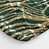 Tableclothsfactory Hunter Emerald Green Gold Spandex Stretch Banquet Chair Cover