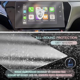 CDEFG Vauxhall Corsa F 2020-2022 Car Navigation Corsa F Protective Film 4H Scratch-Resistant 7 Inch GPS Transparent Screen Protector Corsa F Accessories [Pack of 2]