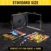 T WaveTree Upgraded Standard Single Clear CD Jewel Case,CD Storage