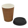We Can Source It Ltd - 12oz. Brown Kraft Ripple