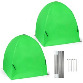 Frost Covers for Plants, 2-Pack Durable Plant Covers Freeze Protection, Reusable Tree Cover for Winter, Plant Tents Grow Bag Outdoor