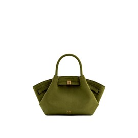 JW PEI Women's Hana Mini Faux Suede Tote Bag - Dark Olive