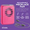 O2COOL Portable Neck Personal Travel USB Battery Powered Adjustable Lanyard