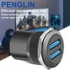 PENGLIN 2 x USB 3.0 Dual Ports Panel Mount Adapter,