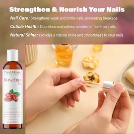 Rosehip Oil 4 oz. Refined and Deodorized 100% Pure Natural - Skin, Body And Face. Great for Hair Growth & More!