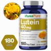 Lutein 180 Cápsulas Vegetales Omg Gluten Suplemento Apoyo Ojos Secos