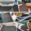 HZCHIONE Boat Flooring EVA Foam Boat Decking Sheet Non-Slip Self-Adhesive