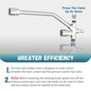 BESHED Dual Connector Pressure Washer Wand for Foam Cannon, Dual-Connector