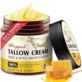 Premium beef tallow for Cream skin tallow and honey balm beef tallow for face beef tallow terra lotus moisturizer based supplies and honey balm supplies sebo de res para la cara