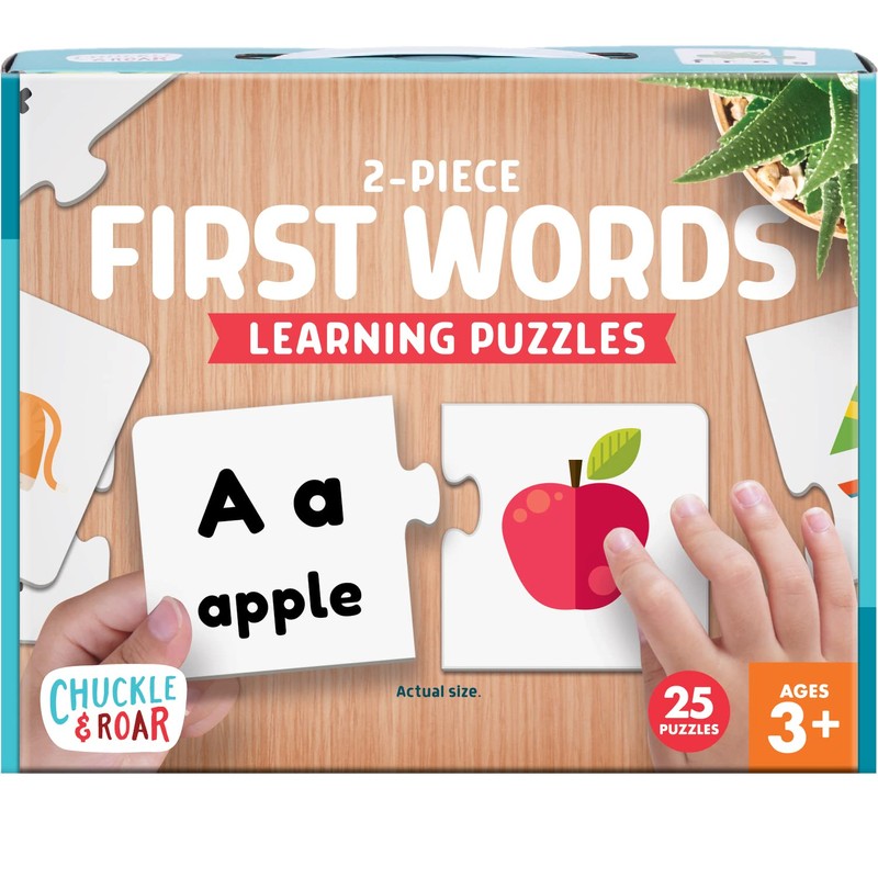 Chuckle & Roar - Matching First Words Puzzle - Big