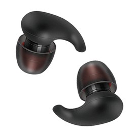 Season 2 Season Ear Plugs for Sleeping Noise Reduction,Silicone Earplugs for Reusable Hearing Protection for Concert, Work, 8 Ear Tips in XS/S/M/L,25-32dB Noise Cancelling,Black